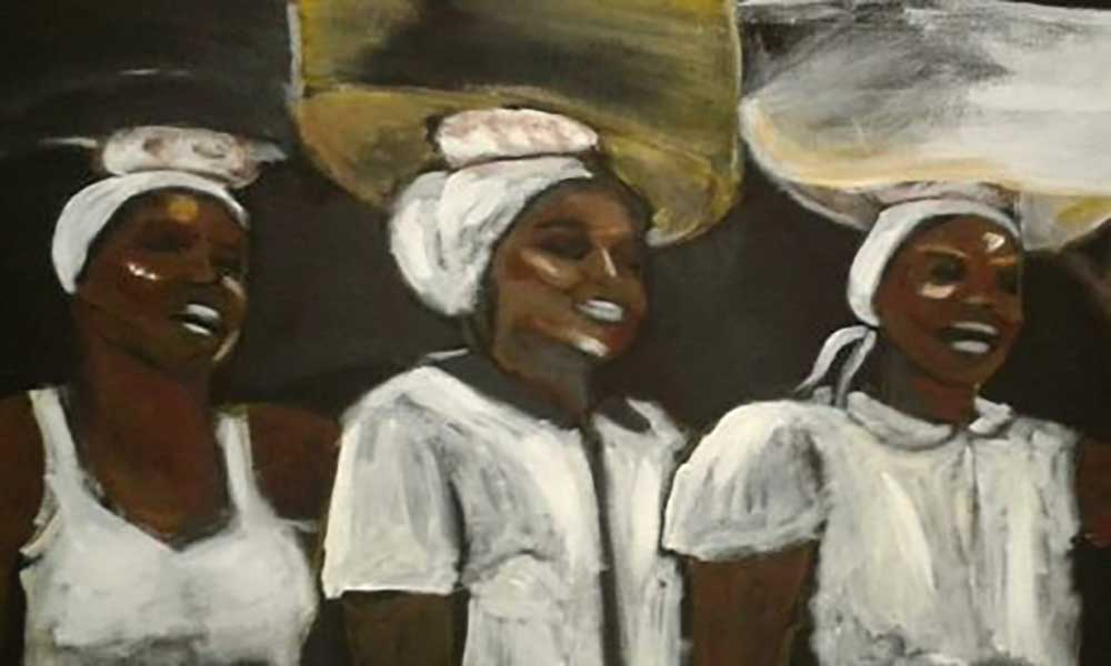 Assomada: Sofia Semedo expõe “Mudjeres de Santa Catarina”