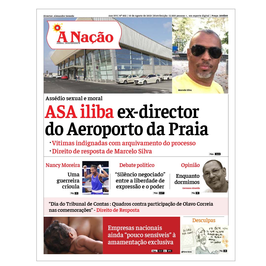 Destaques da edição 832 do Jornal A NAÇÃO – A Nação – Jornal Independente